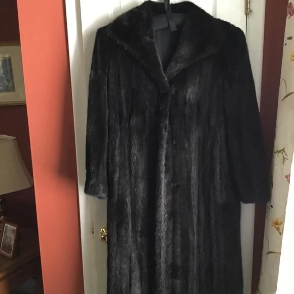 Black Mink Coat